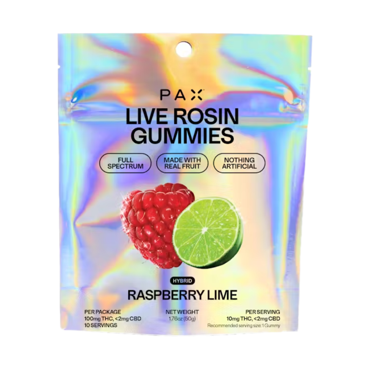 RASPBERRY LIME LIVE ROSIN GUMMIES