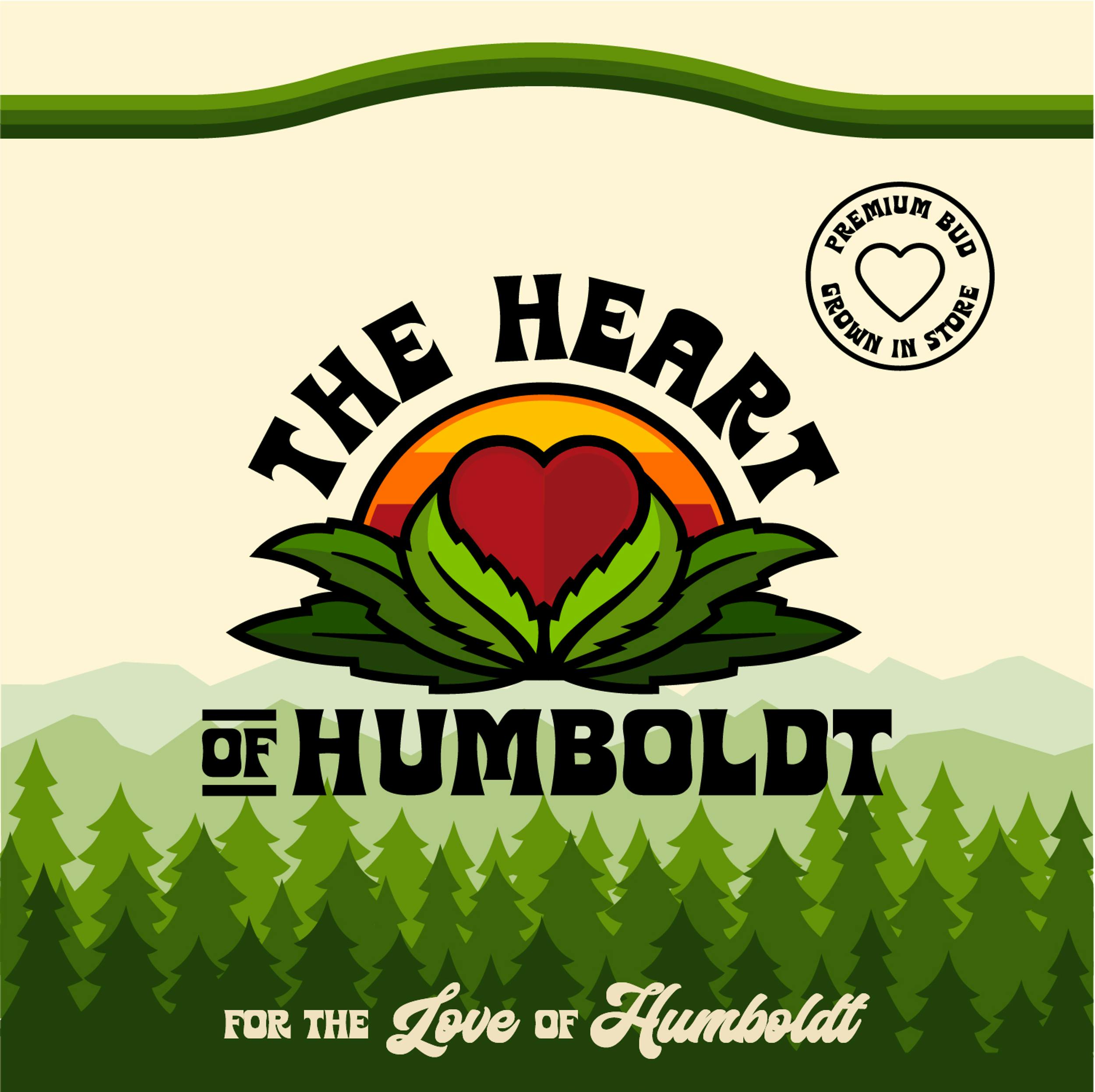 The Heart Seeds 9pk orange creampop $70