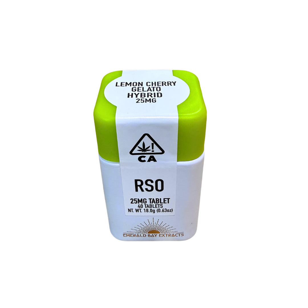 LEMON CHERRY GELATO RSO CAPSULES (40CT/ 25MG)
