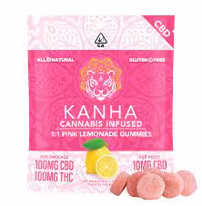 1:1 Pink Lemonade Gummies 100mg - Gummies