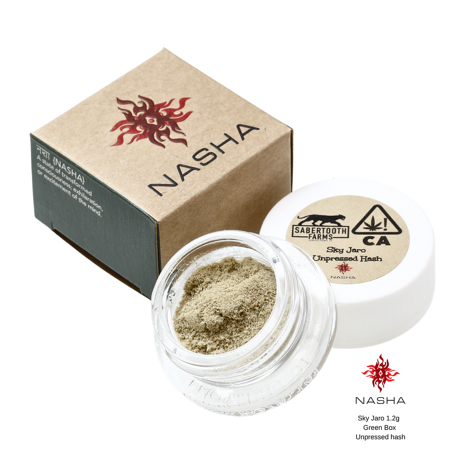 Nasha - Sky Jaro (Green Unpressed) - 1.2G