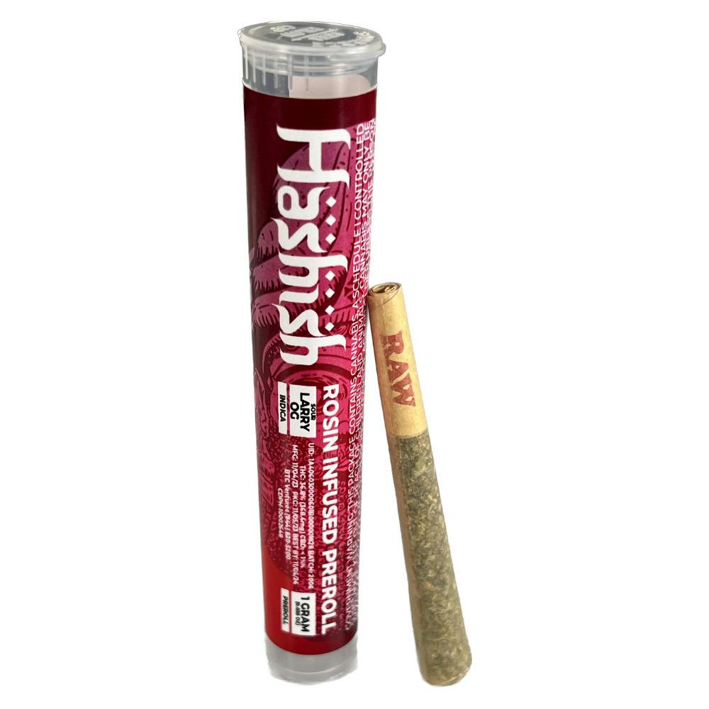 Hashish - Yellow Zushi x White Thorn Lychee (Hybrid) Hash Hole Preroll