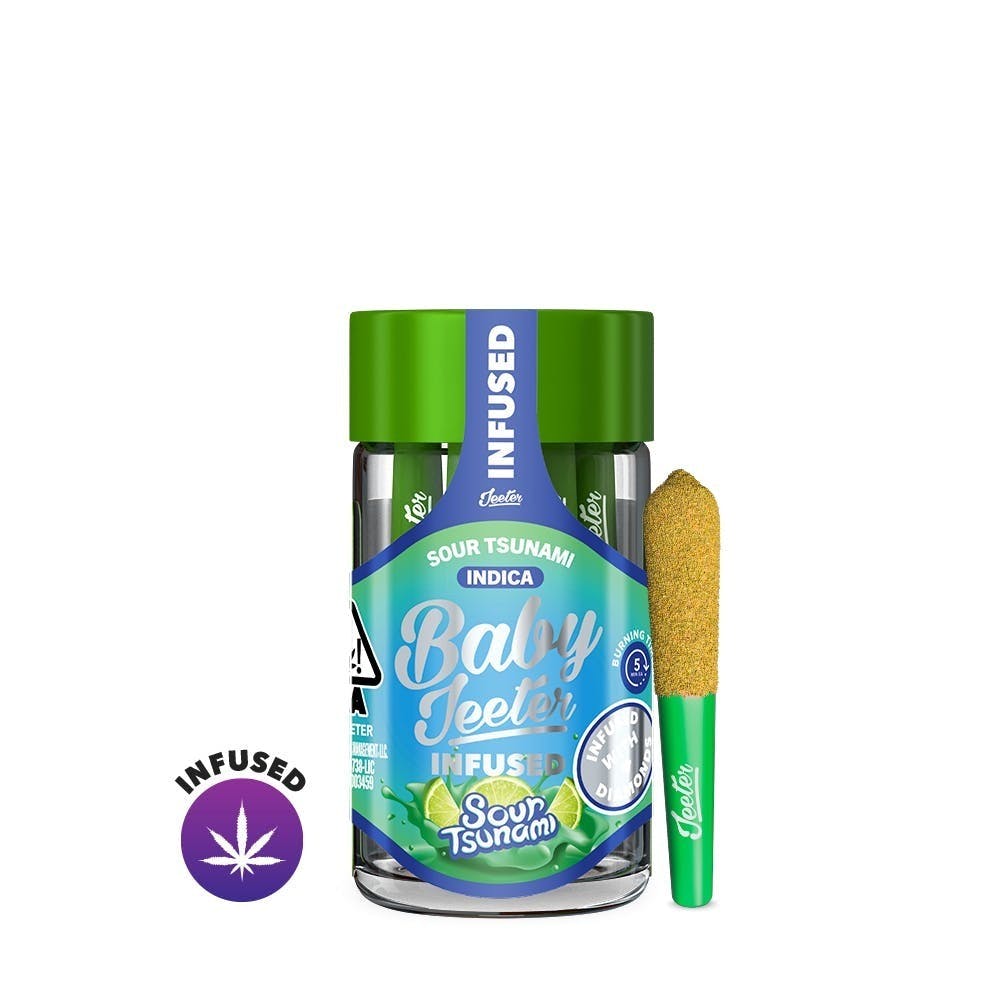 Jeeter 5pk Sour Tsunami $36