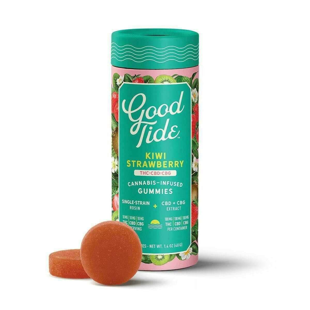 Good Tide | Gummies 100mg | Kiwi Strawberry