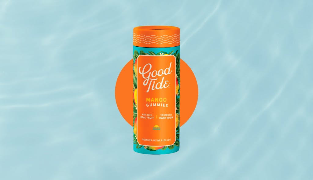 Good Tide Mango Rosin Infused Gummies 10mg ea | 10-Pack