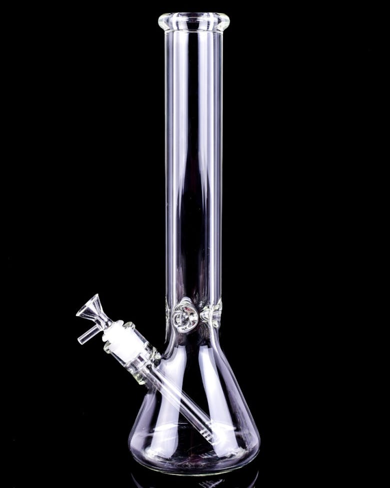 Glass Bong - Clear Beaker
