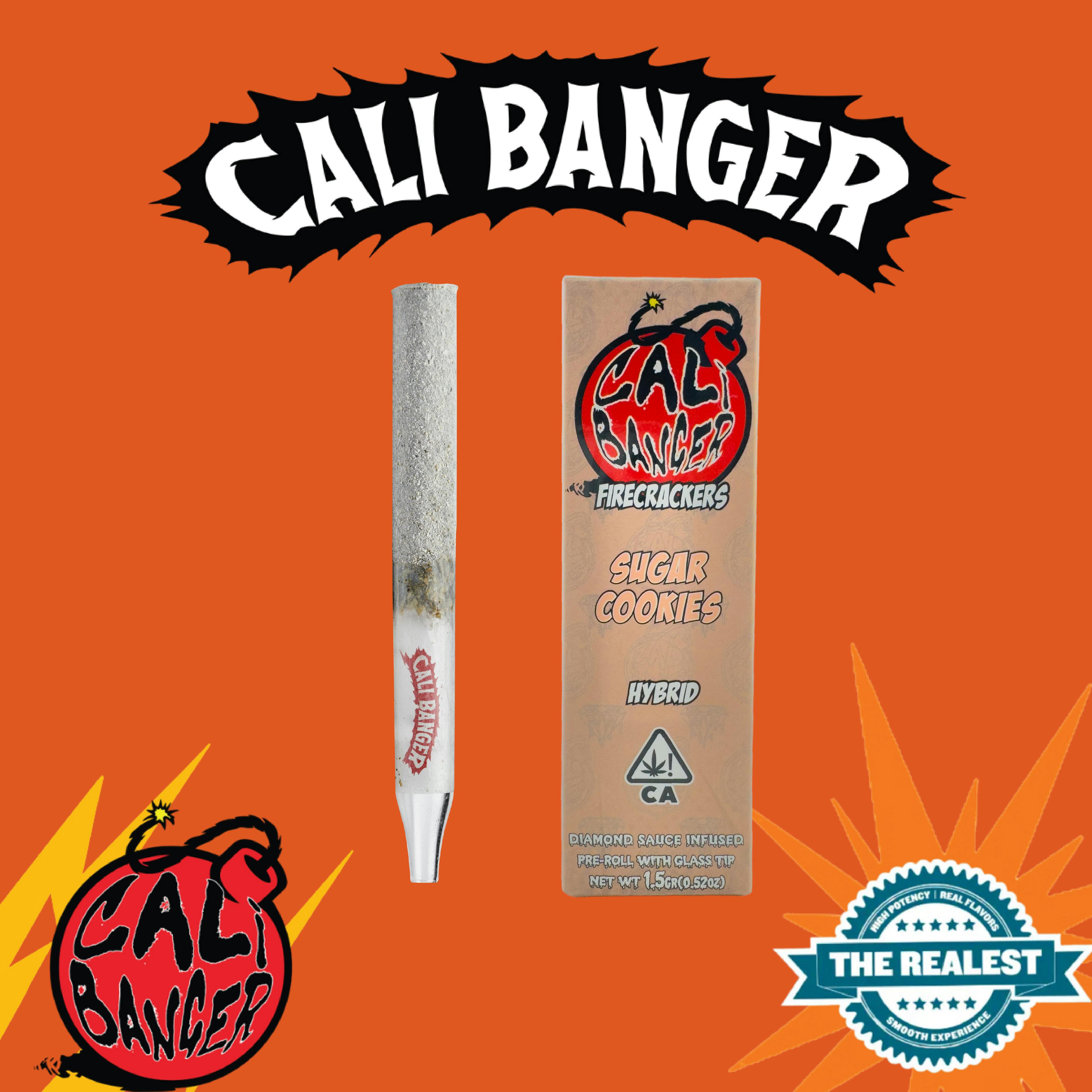 Firecracker Infused Pre Roll Sugar Cookies 1.5 G