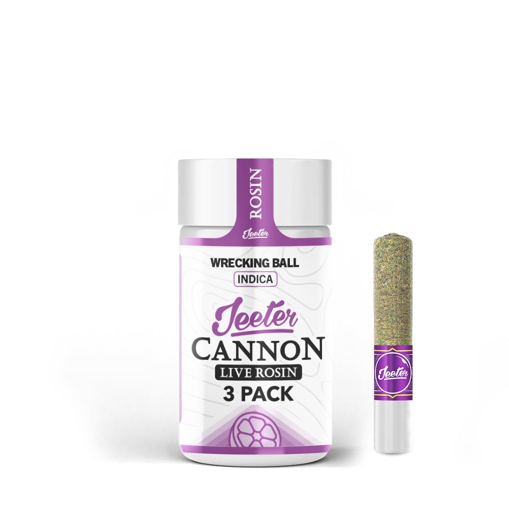 Wrecking Ball | Live Rosin Cannons | Infused Minis | 0.5g each | 3pk