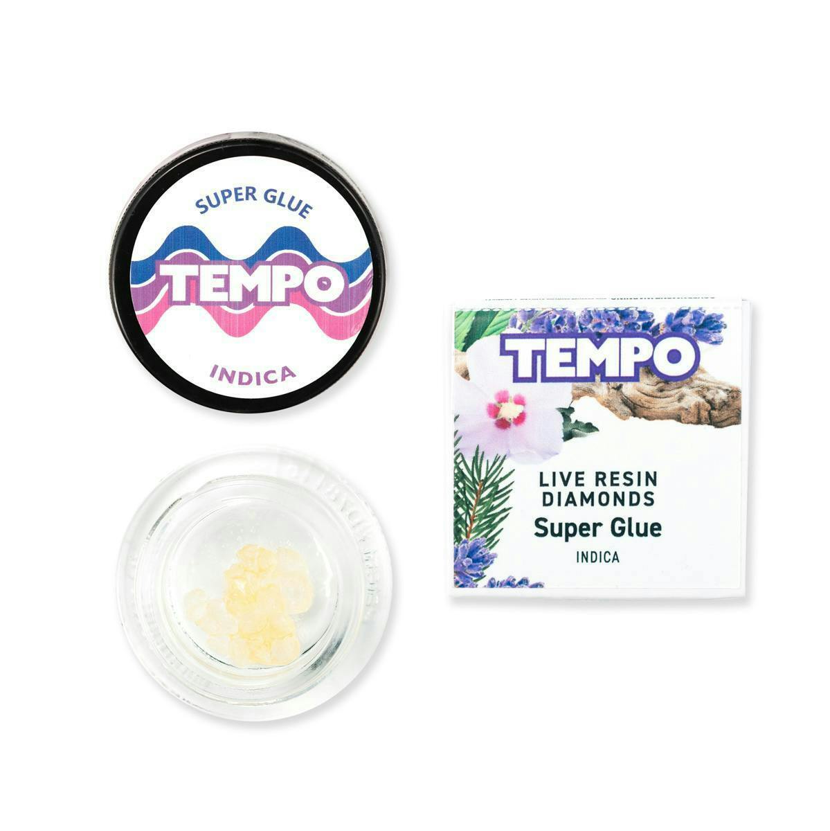 Tempo | Super Glue | Live Resin Diamonds | 1g
