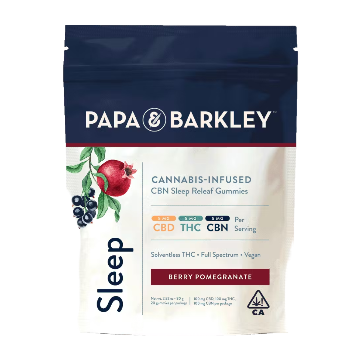 BERRY POMEGRANATE 5:5:5 SLEEP GUMMIES