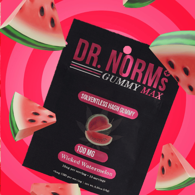 Dr. Norms | Gummy MAX 100mg | Blazin Blue Razz
