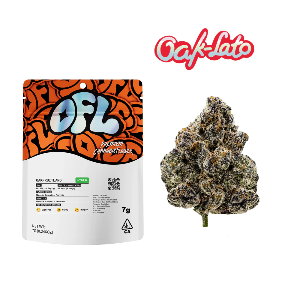 Oakfruitland - Oak-Lato (Hybrid) Flower 7g