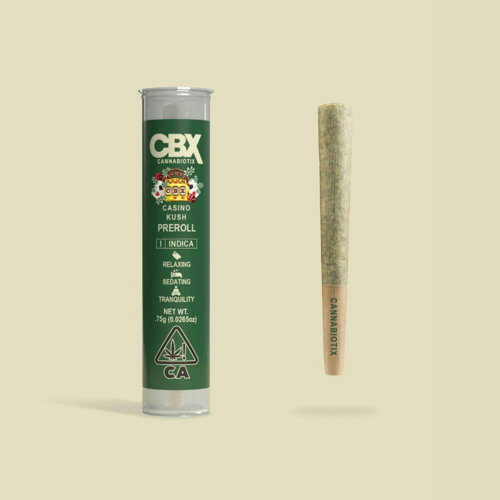 CBX, 0.75G PRE-ROLL (I), CASINO KUSH
