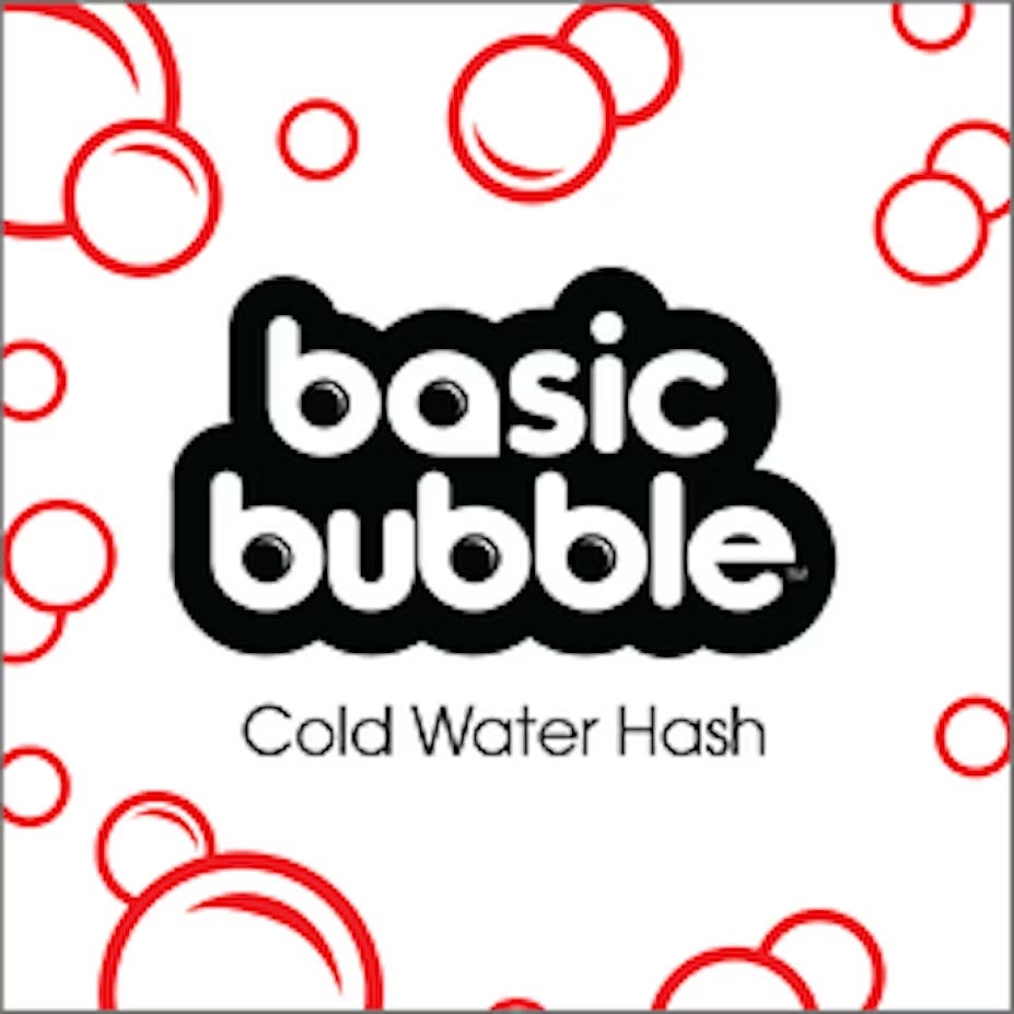 Basic Bubble Hash Red Label Citron Bowl $10