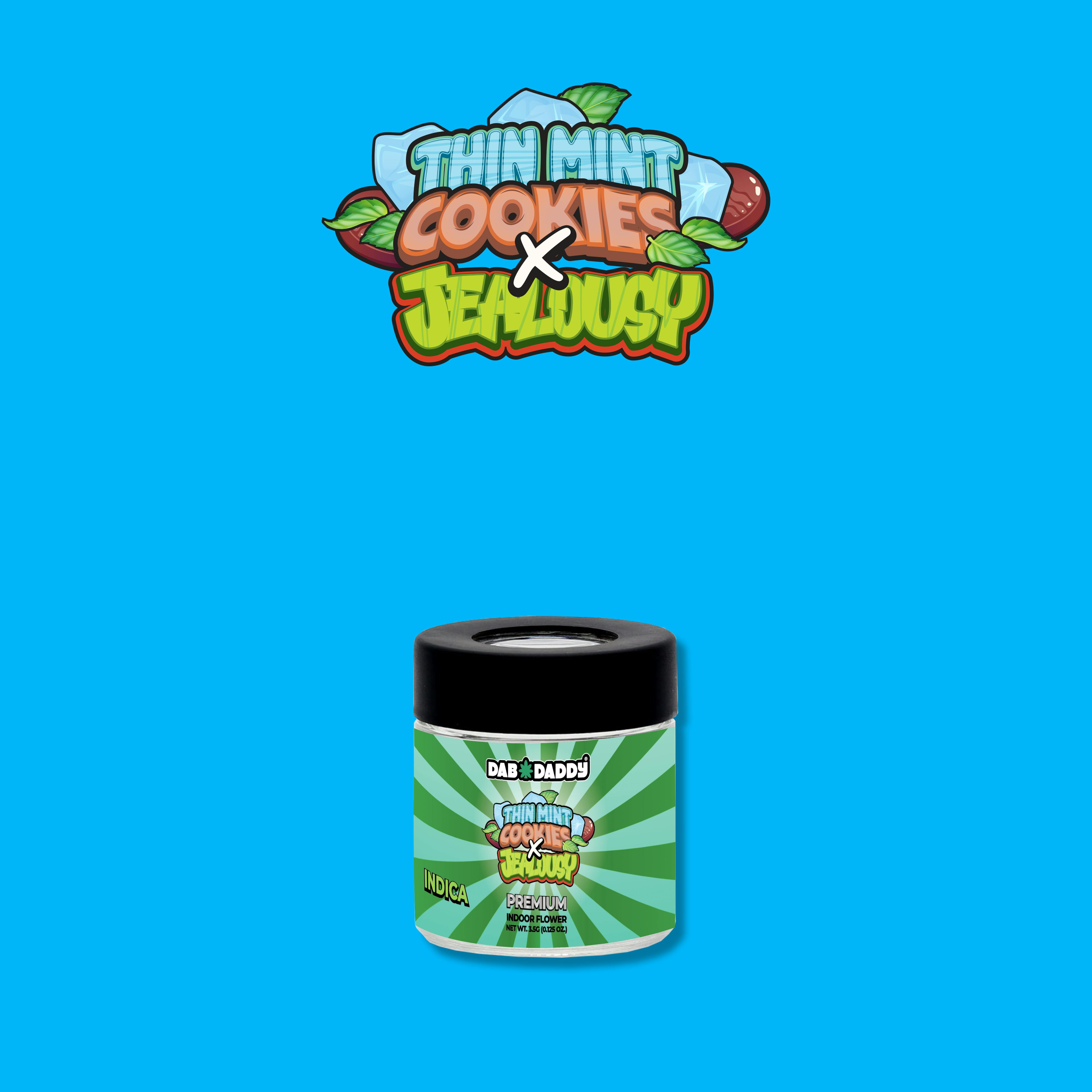 Thin Mint Cookies X Jealousy Flower Dab Daddy® 3.5g Premium Indoor Flower