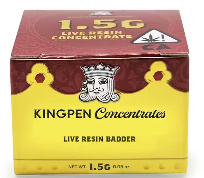 Kingpen | Rainbow Rntz | Live Resin Badder | 1.5g