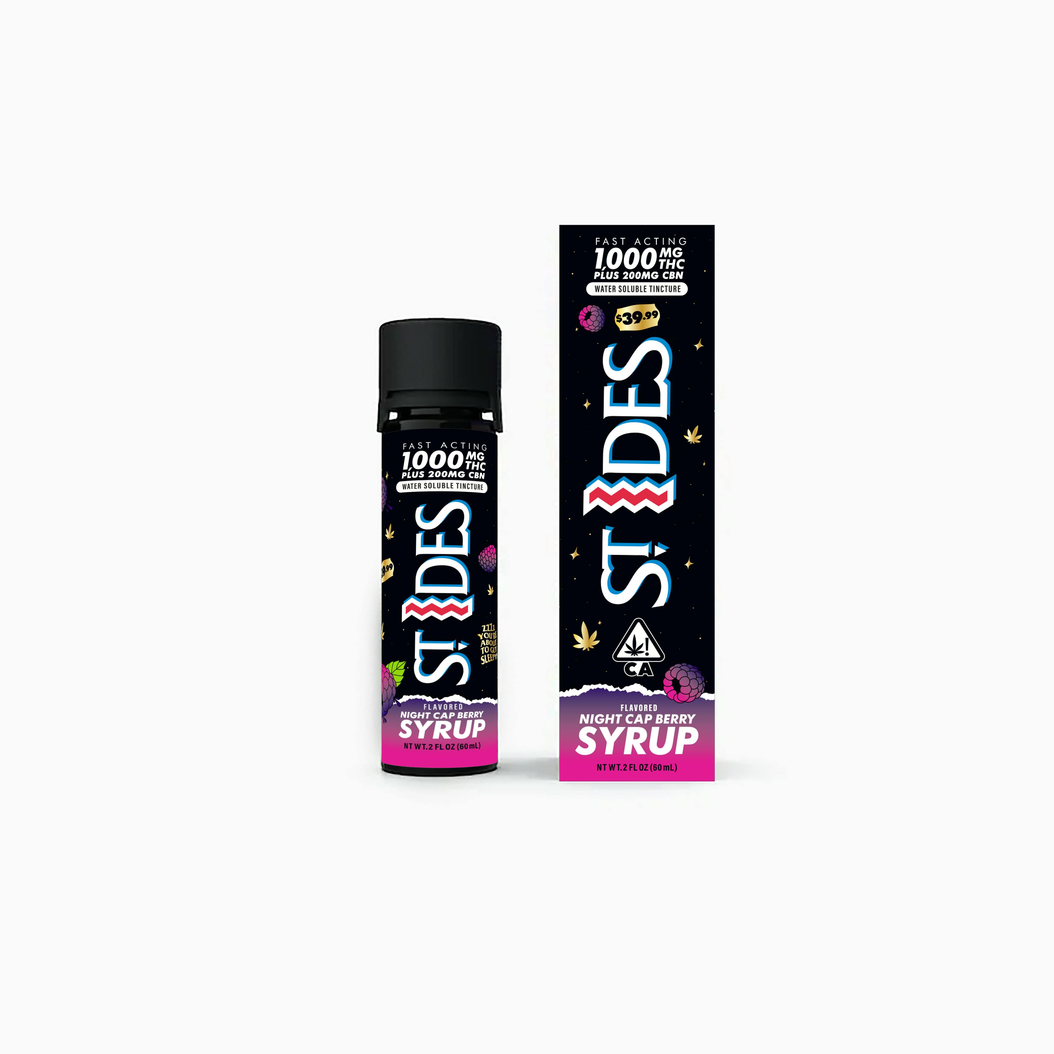 Night Cap Berry | 2oz Tincture 1000MG + 200MG CBN