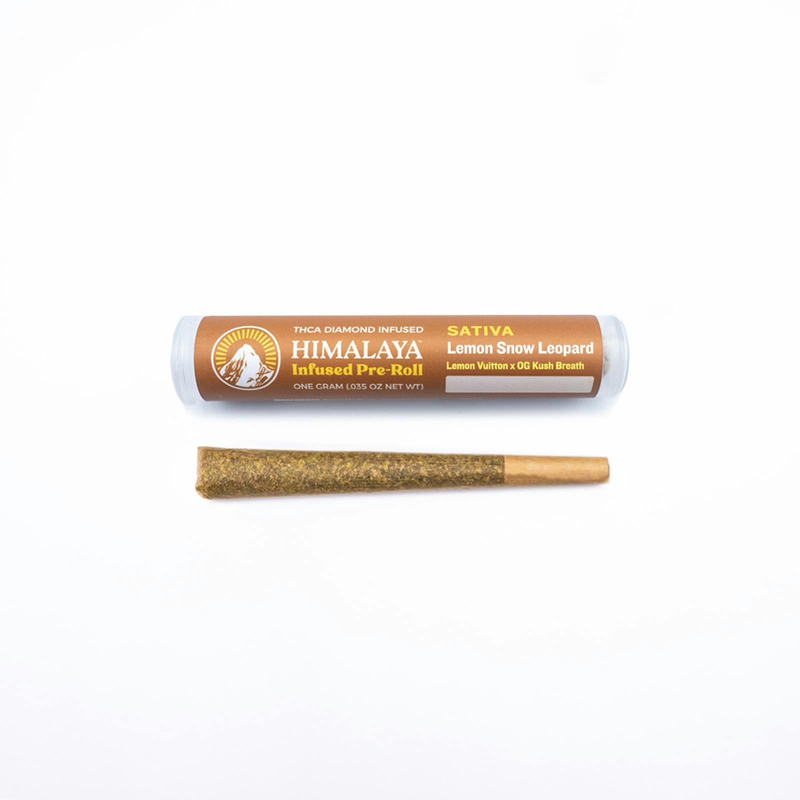 Lemon Snow Leopard - Infused Pre-Roll - 1G