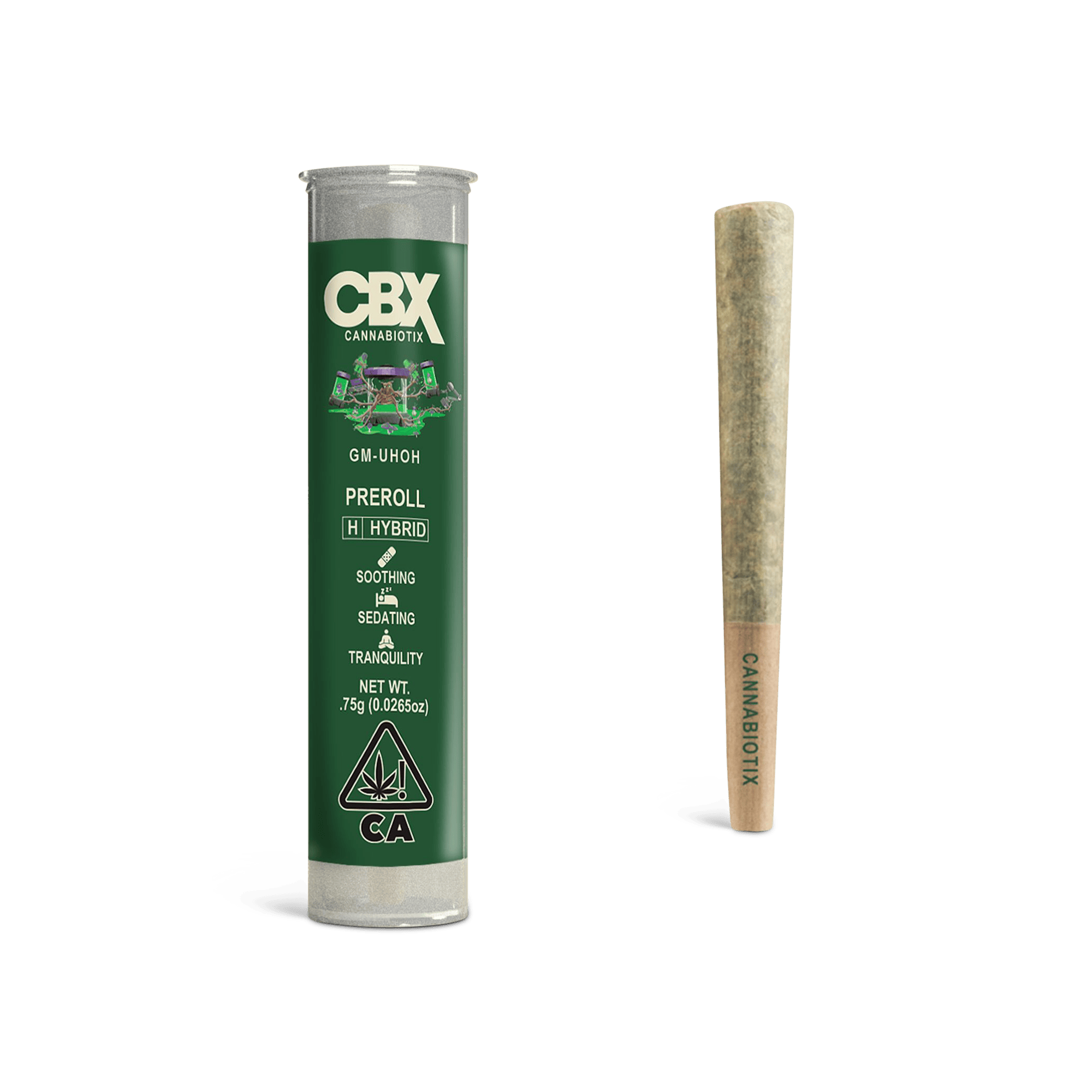 Cannabiotix - GM-UHOH 0.75g Preroll