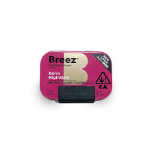 BREEZ MINTS 120MG - BERRY NIGHTTIME 1:1 CBN:THC