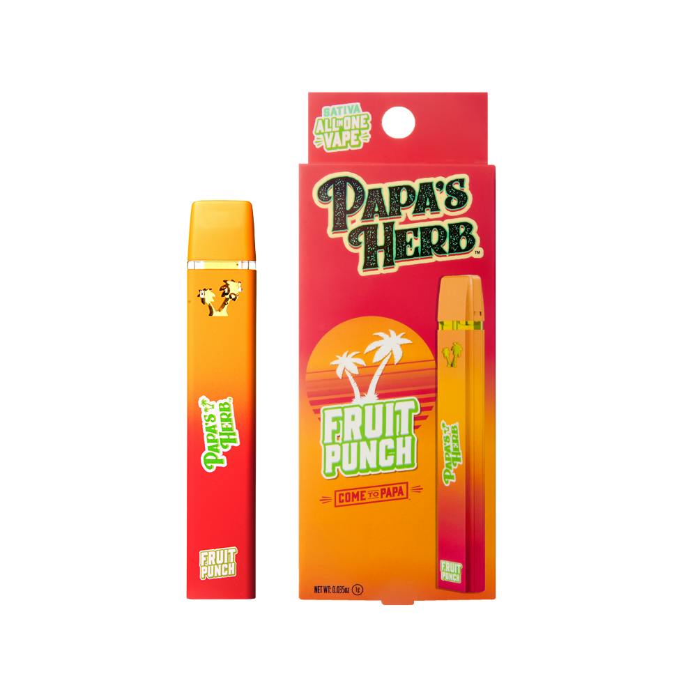 Papa's Herb | Fruit Punch | Disposable Vape | 1g