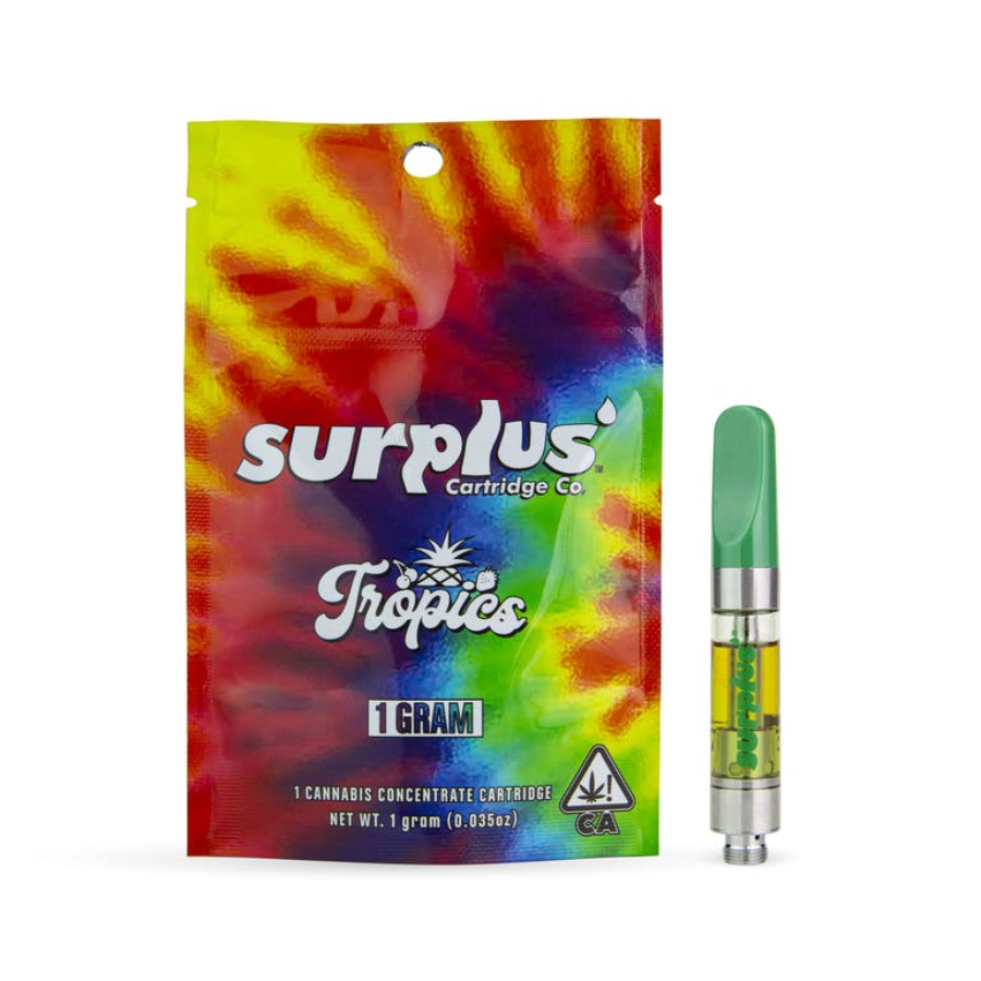 Surplus Tropics Cart Indica Grape Krush 1g