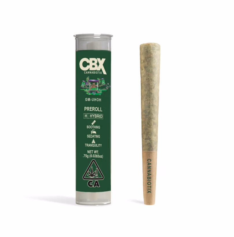 CBX - GM-uhoh (H) Pre Roll | .75g