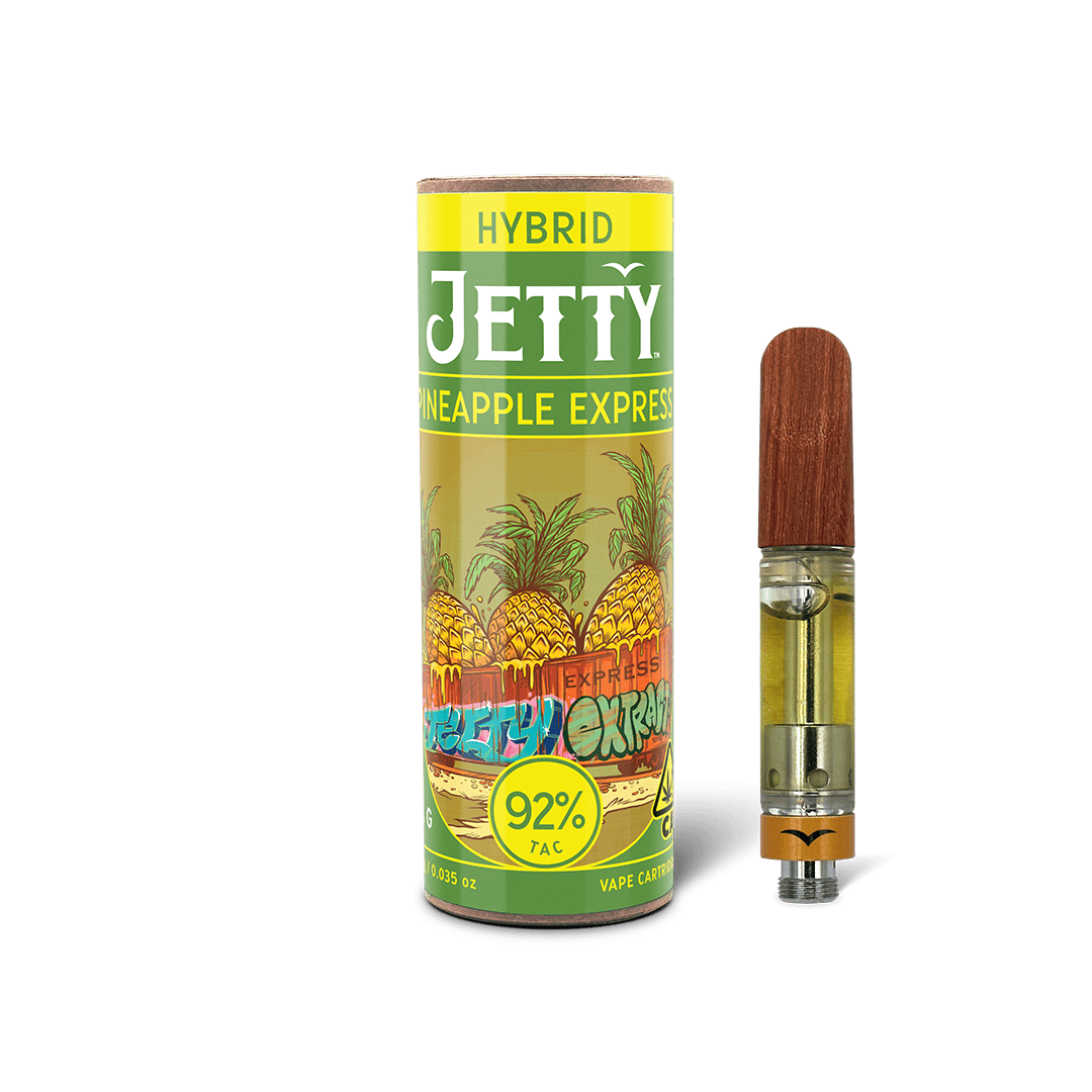 JETTY - VAPE (DISTILLATE) - 1G - HYBRID - PINEAPPLE EXPRESS