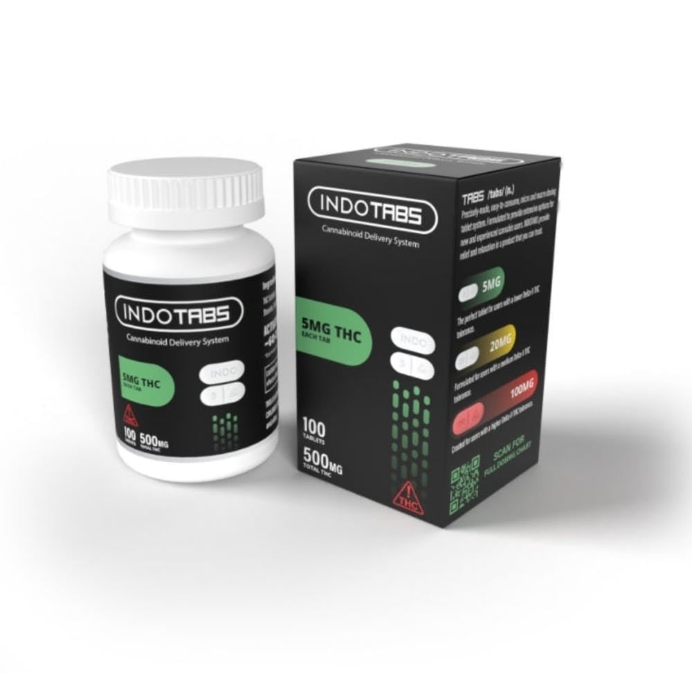 INDOTABS Unflavored Capsules 5mg ea | 100-Pack