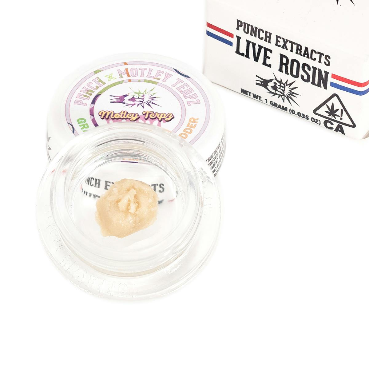 Grapes n' Papaya Tier 4 Live Rosin Cold Cure Badder (1g)