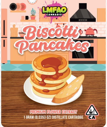 Biscotti Pancakes Cartridge 1g*ALL PRICES INCLUDE TAX*