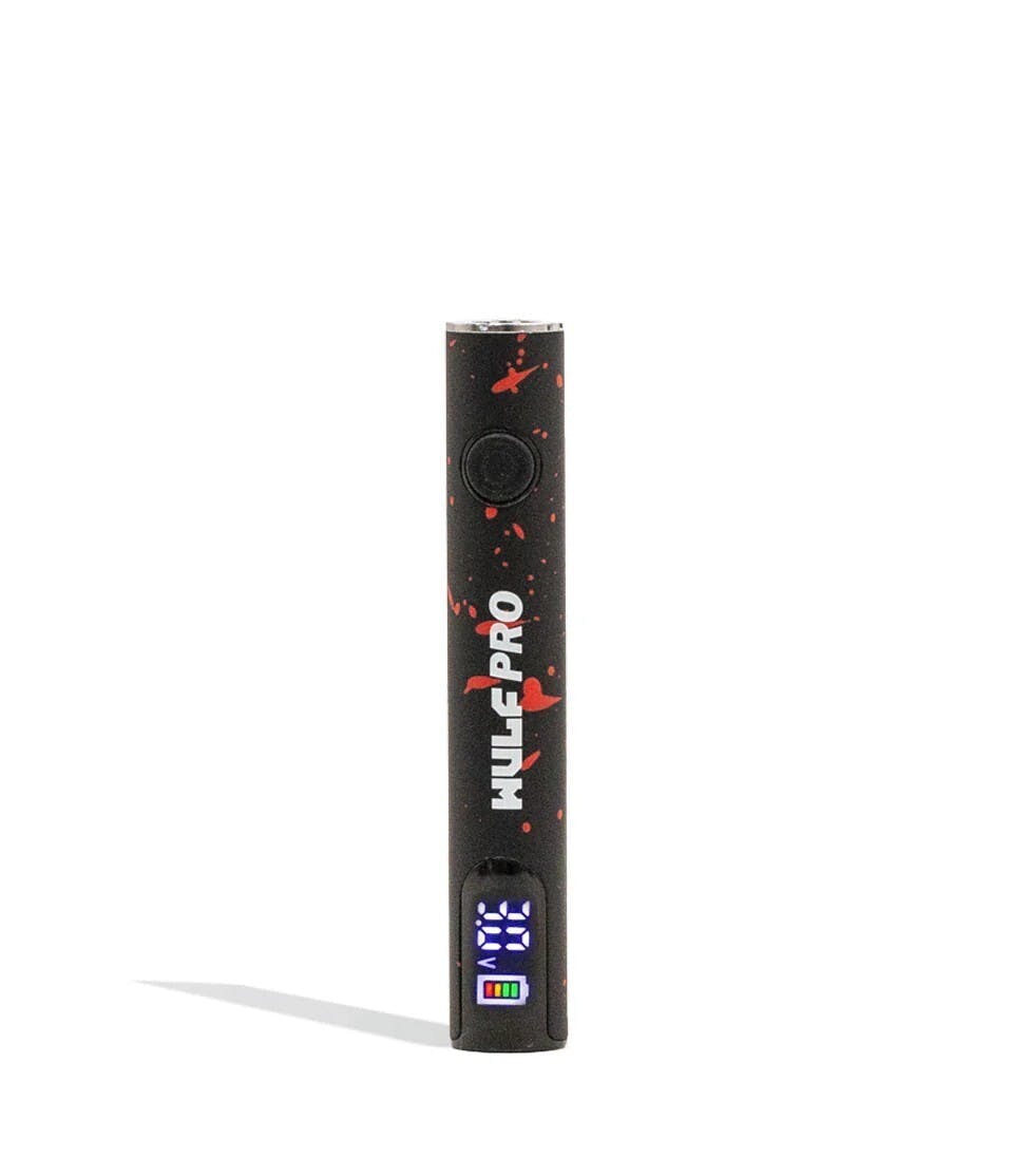 Wulf - Pro 510 Voltage Battery - Black Red Spatter