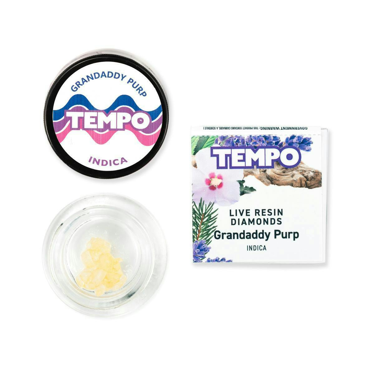 Tempo | Grandaddy Purp | Live Resin Diamonds | 1g