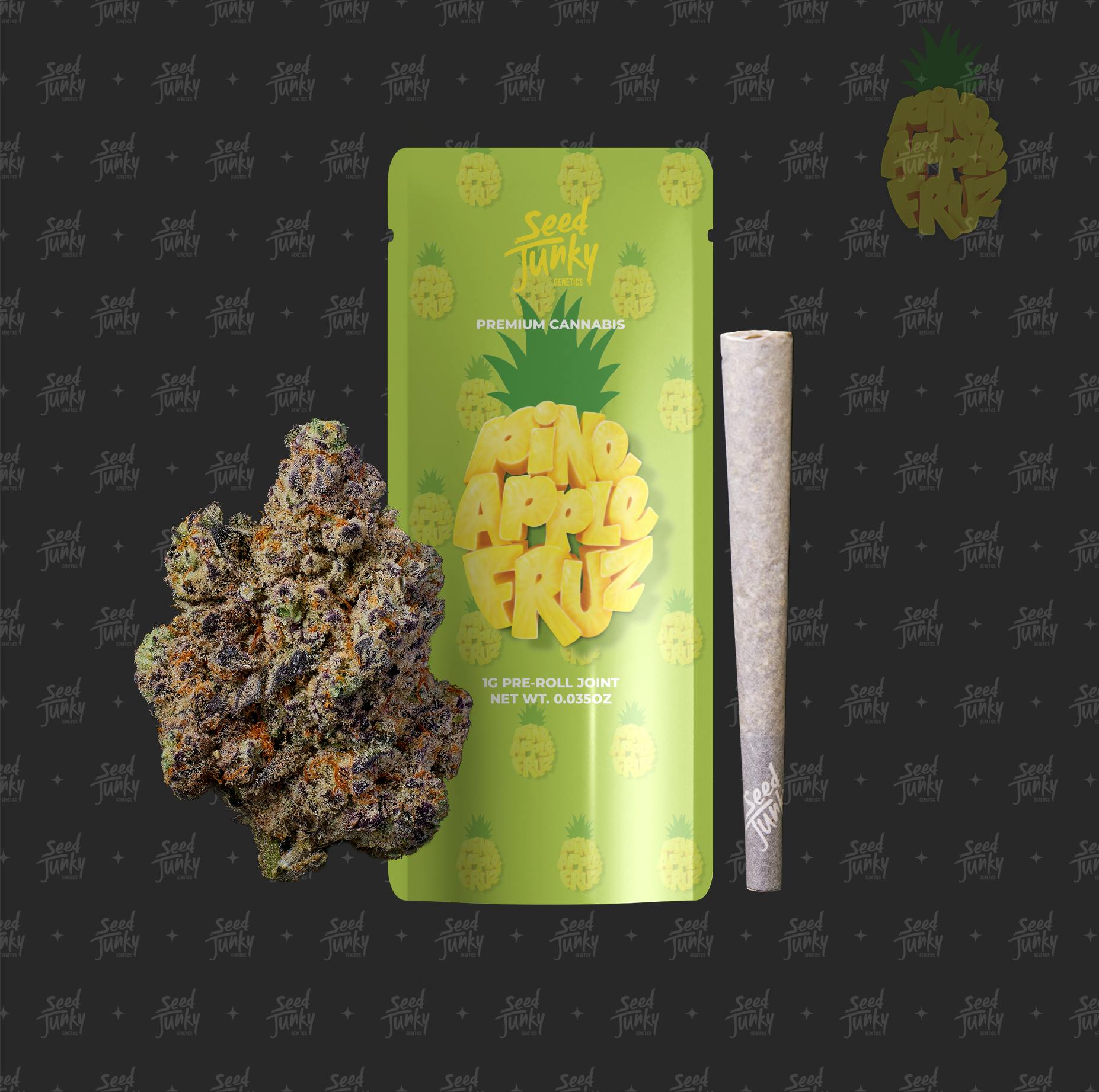 Seed Junky 1g Pineapple Fruz Preroll