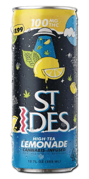 ST. IDE'S - 100MG - 12OZ DRINK - LEMONADE HIGH TEA