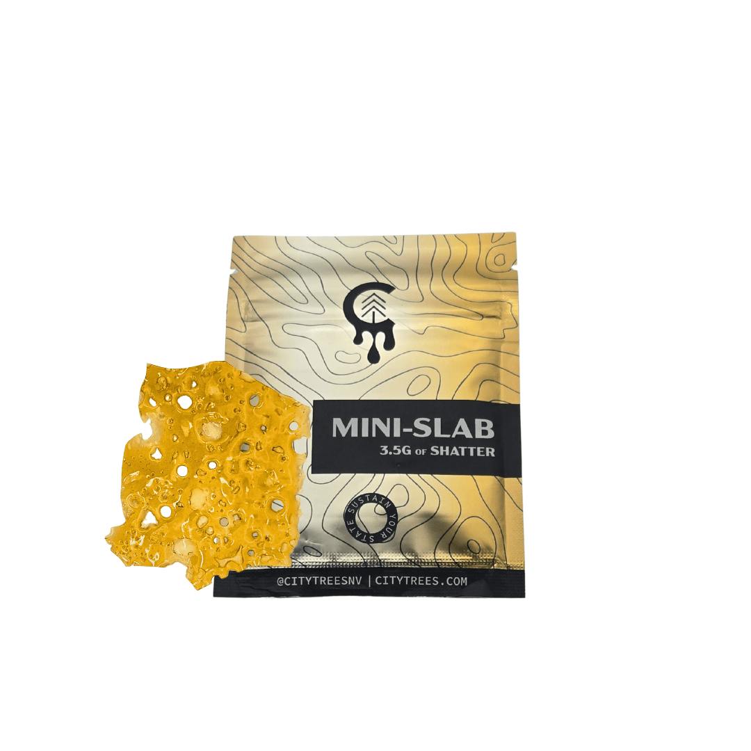 Shatter - Mandarin Fuel (SATIVA) MINI-SLAB - 3.5g - SER - City Trees