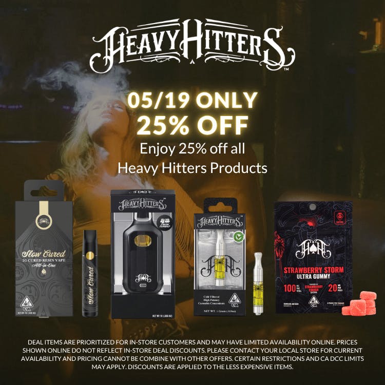 Heavy Hitters - ASHE X HEAVY HITTERS 🔥- PAY LESS MORE WEED💨
