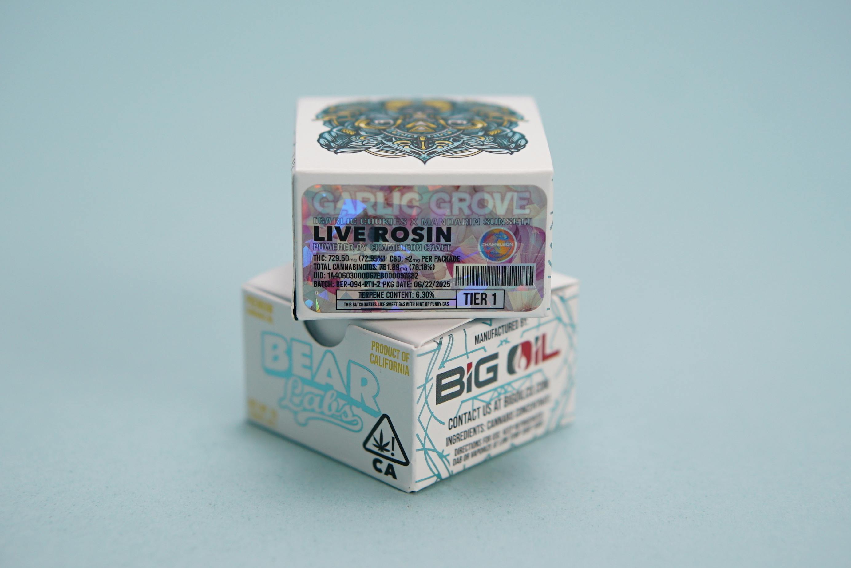 BEAR Labs - Garlic Grove - Rosin Tier 4