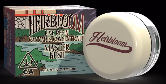 Heirbloom: Master Kush (I) Terp Sugar - 1g
