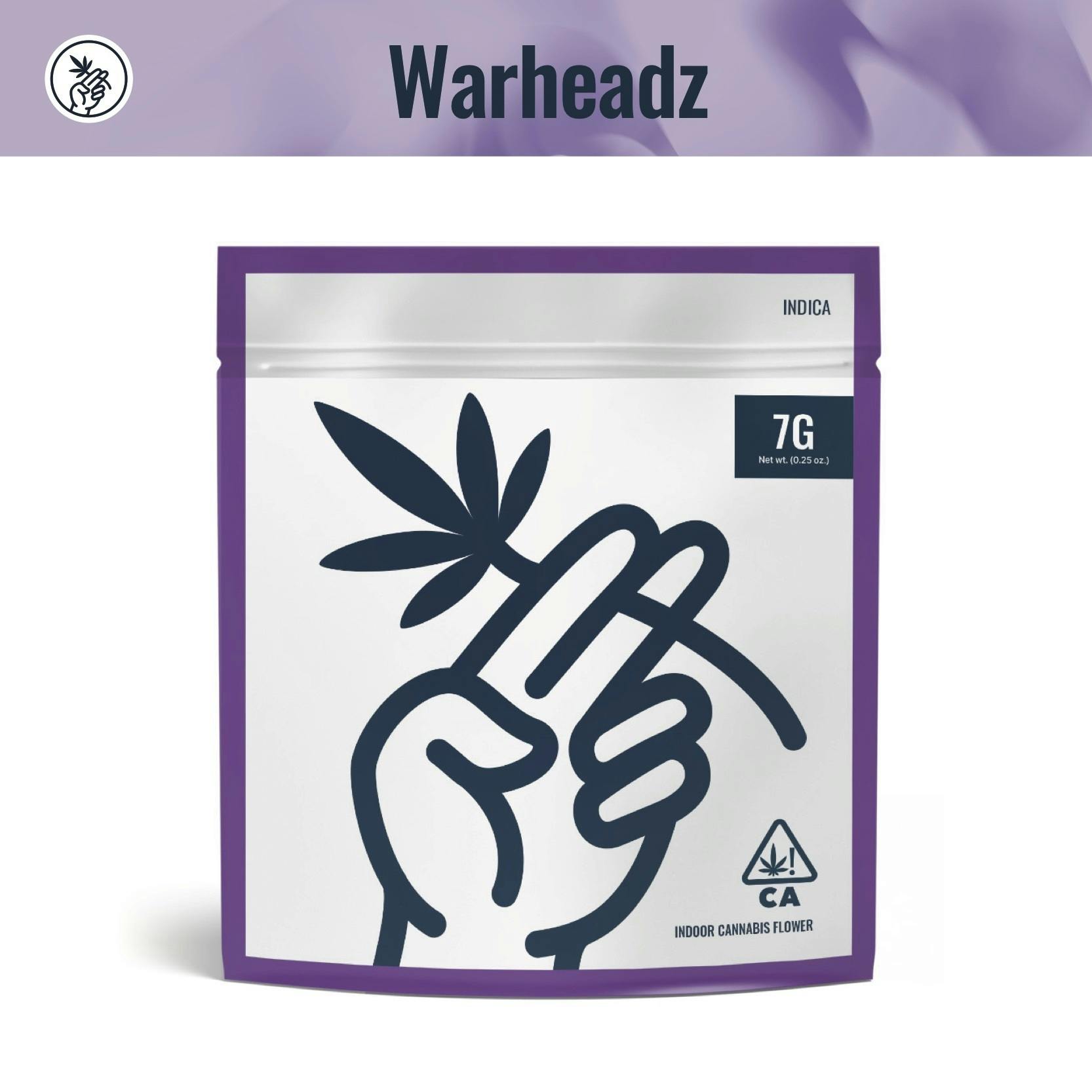 We Grow Warheadz - 7G Mylar Small