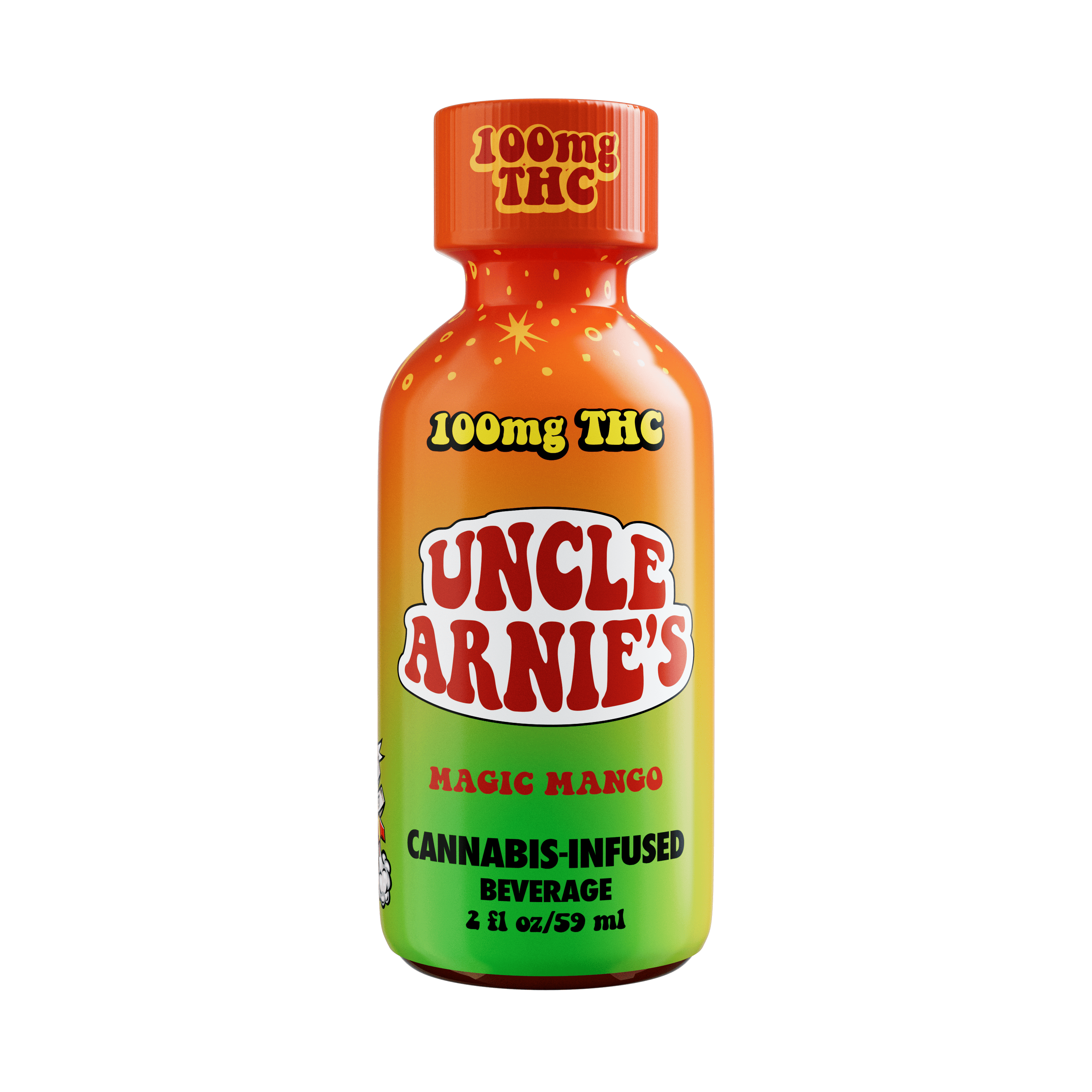 Uncle Arnie's | Magic Mango | Non-Carbonated | 100mg | 2oz