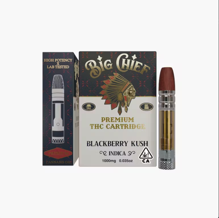BLACKBERRY KUSH - 1G THC Cartridge