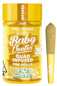 JEETER - INFUSED PREROLL MULTIPACK - QUADS PINA COLADA - 2.5G