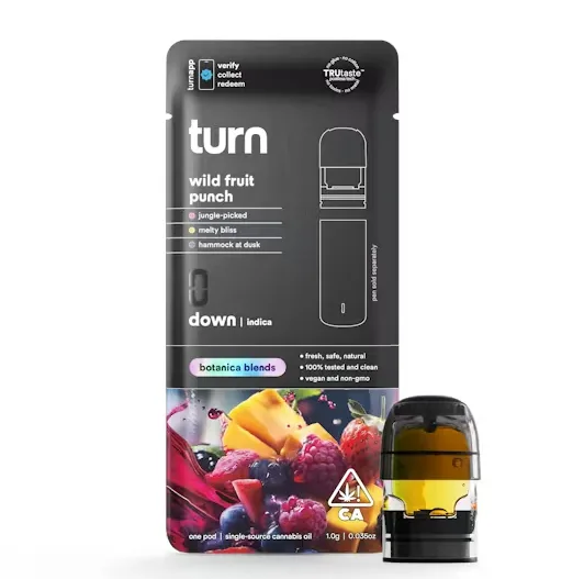 Turn Botanica Pod 1g Wild Fruit Punch