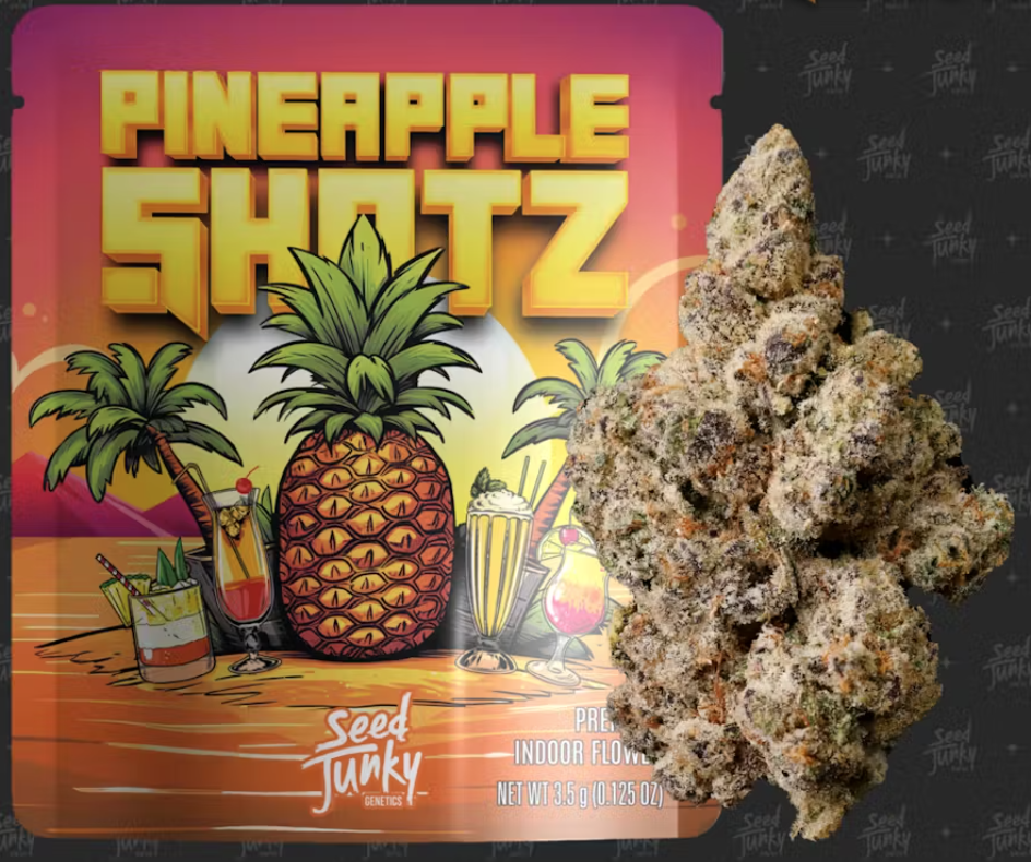 Seed Junky - Pineapple Shotz - Flower - 3.5G