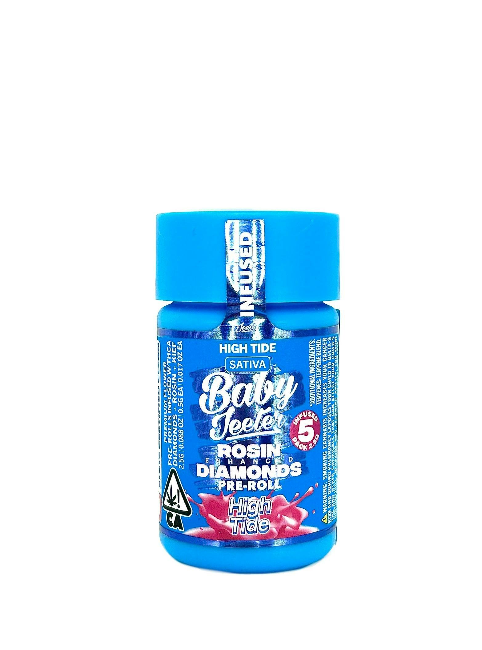 Jeeter - Baby Jeeter - Tropicali - 0.5g x 5=2.5g, ROSIN & DIAMONDS INFUSED!