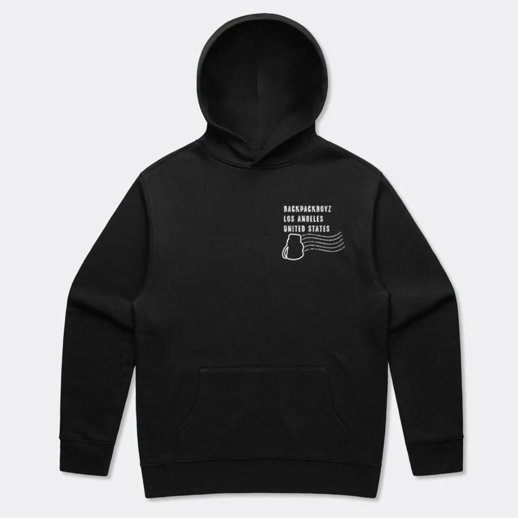 Postal Hoodie Black (XL)