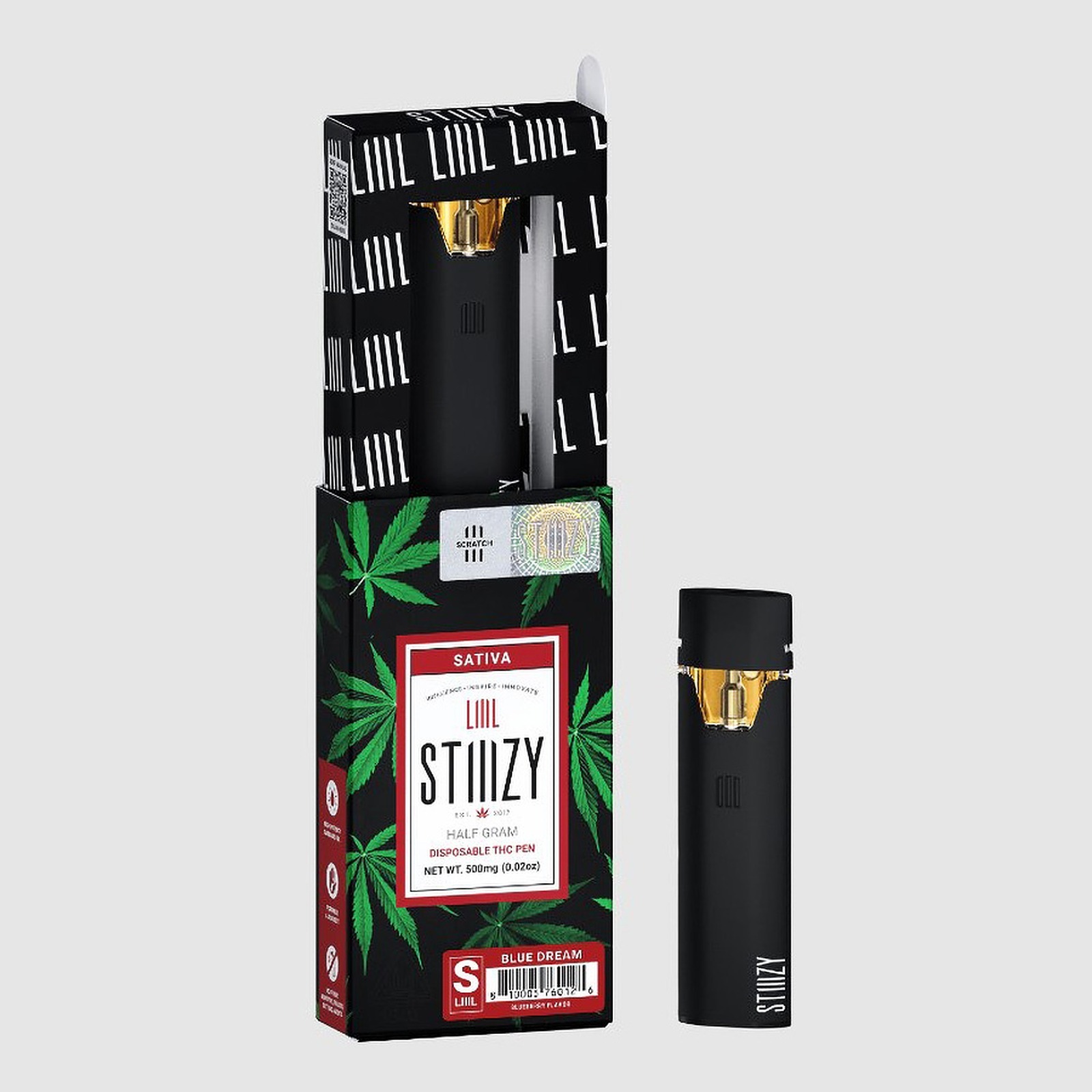 Liiil Stiiizy Disposable Vape Pen - Blue Dream (0.5g Sativa)