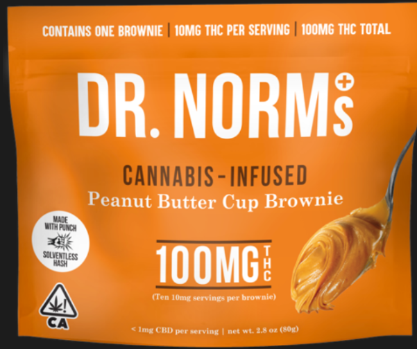 PB Cup Brownie 100mg *ALL PRICES INCLUDE TAX*