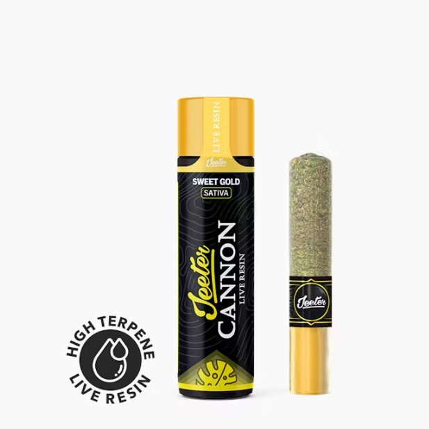 Jeeter - Sweet Gold - 1.3G - Cannon Live Resin Pre Roll